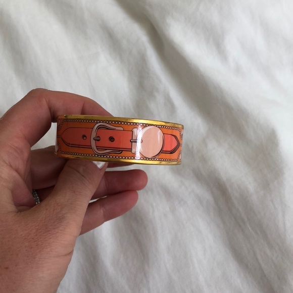 Hermes Orange Bangle size GM - Picture 2 of 6